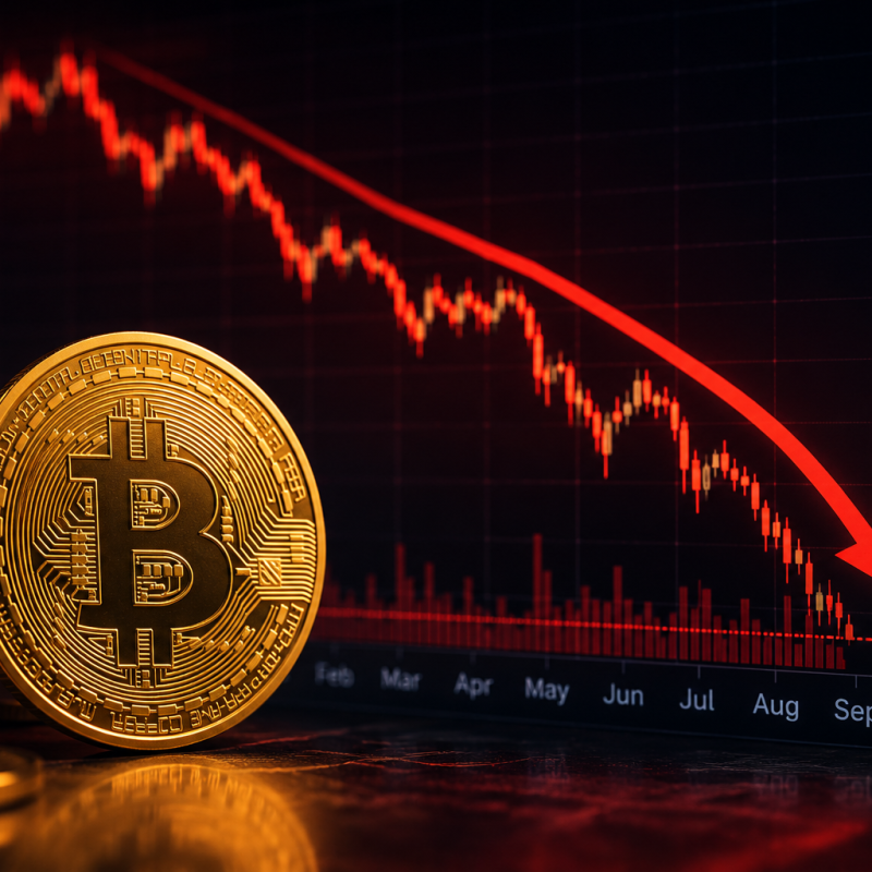 احتمال افت بیت کوین تا محدوده ۳۸ هزار دلاری
