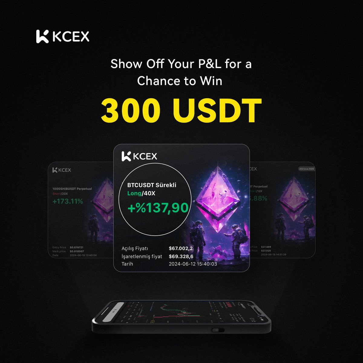 جایزه ثبت نام در صرافی KCEX