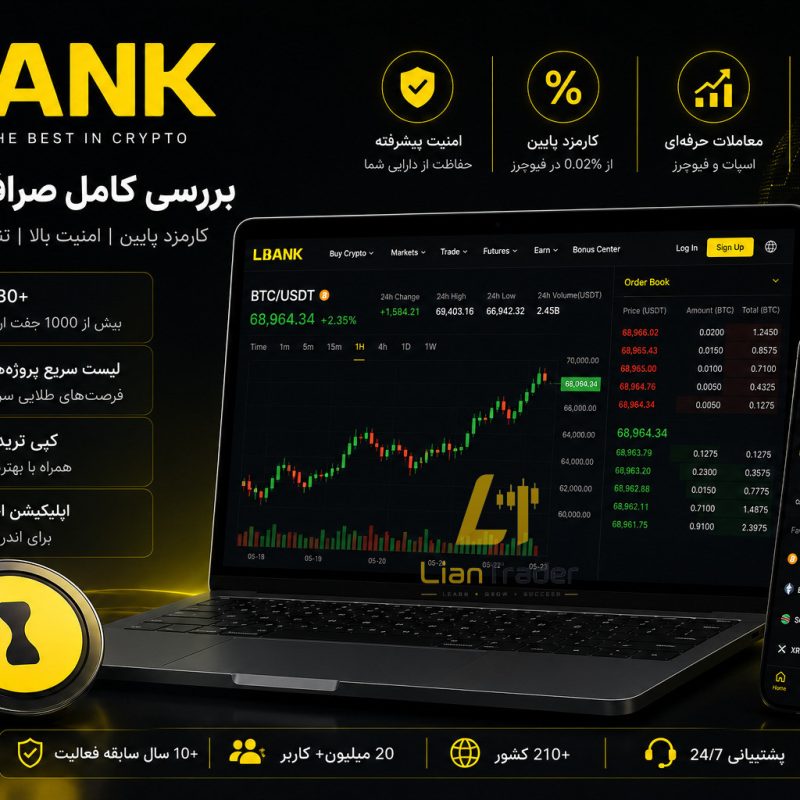 آموزش ثبت نام و دانلود صرافی LBank برای ایرانیان