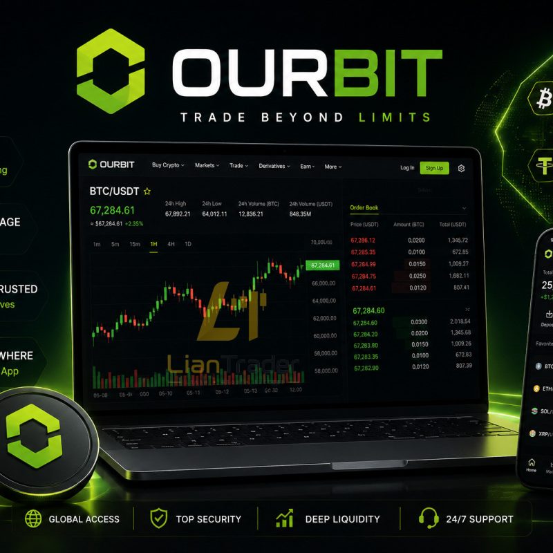 بررسی صرافی OurBit ثبت نام و ورود به صرافی اوربیت