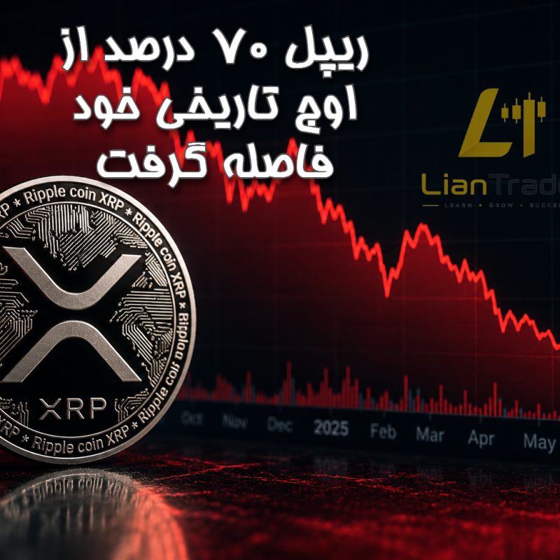 ریپل ۷۰ درصد از اوج تاریخی خود فاصله گرفت