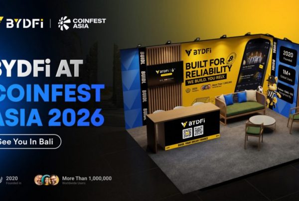 حضور صرافی بای دیفای BYDFi در Coinfest Asia