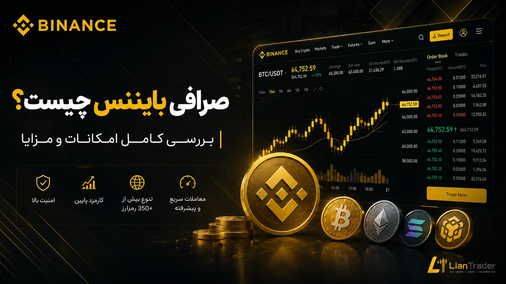 بررسی کامل صرافی بایننس Binance