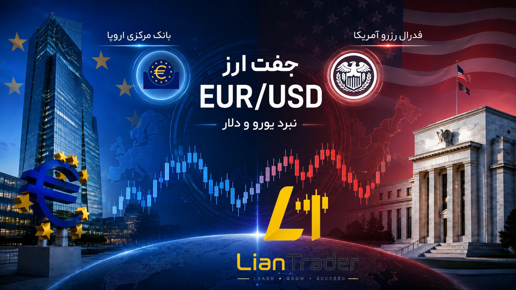 معاملات نماد EURO/USD در فارکس