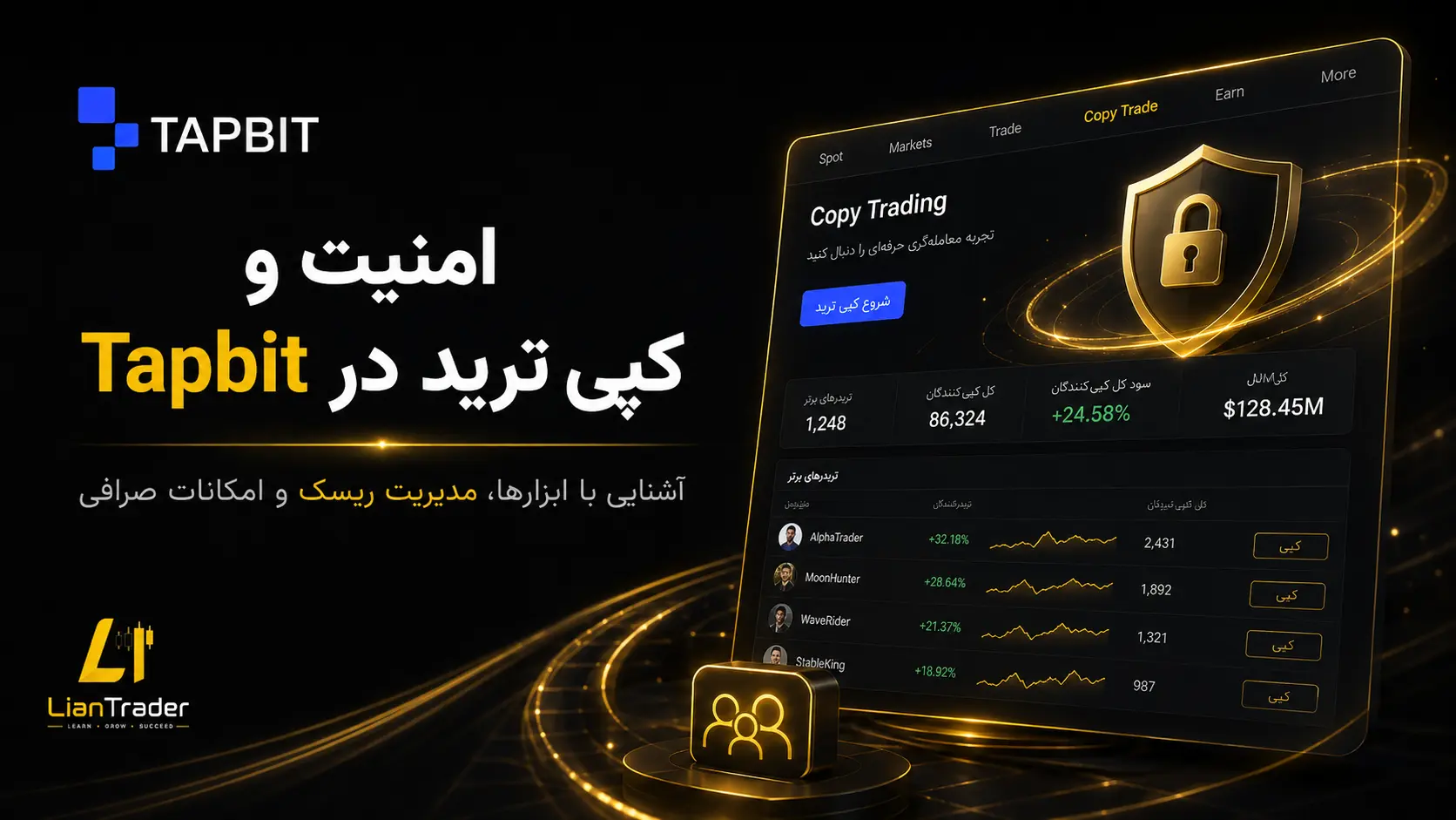 ترید در صرافی تپ بیت