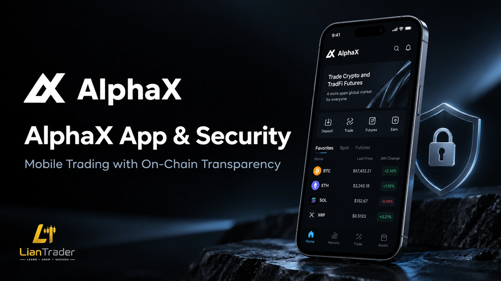 Download AlphaX Exchange App