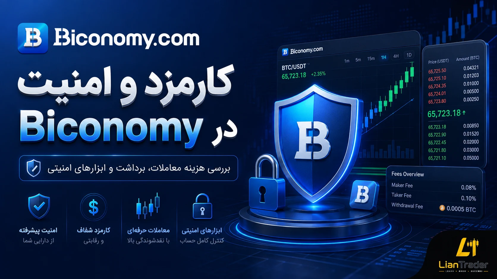 کارمزد صرافی بیکونومی