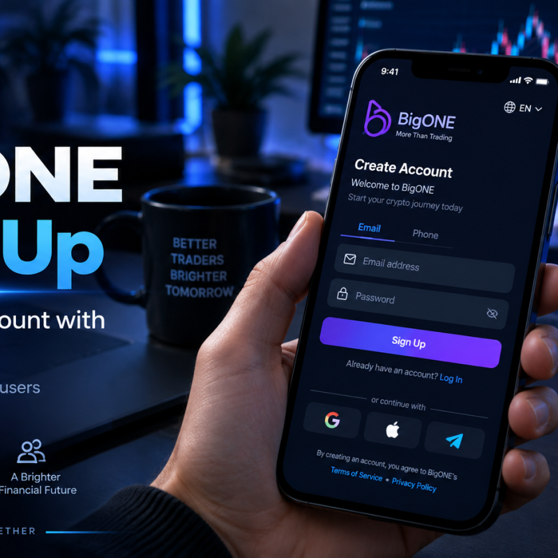 BigONE Sign Up and Download Guide Getting Started Without the Confusion