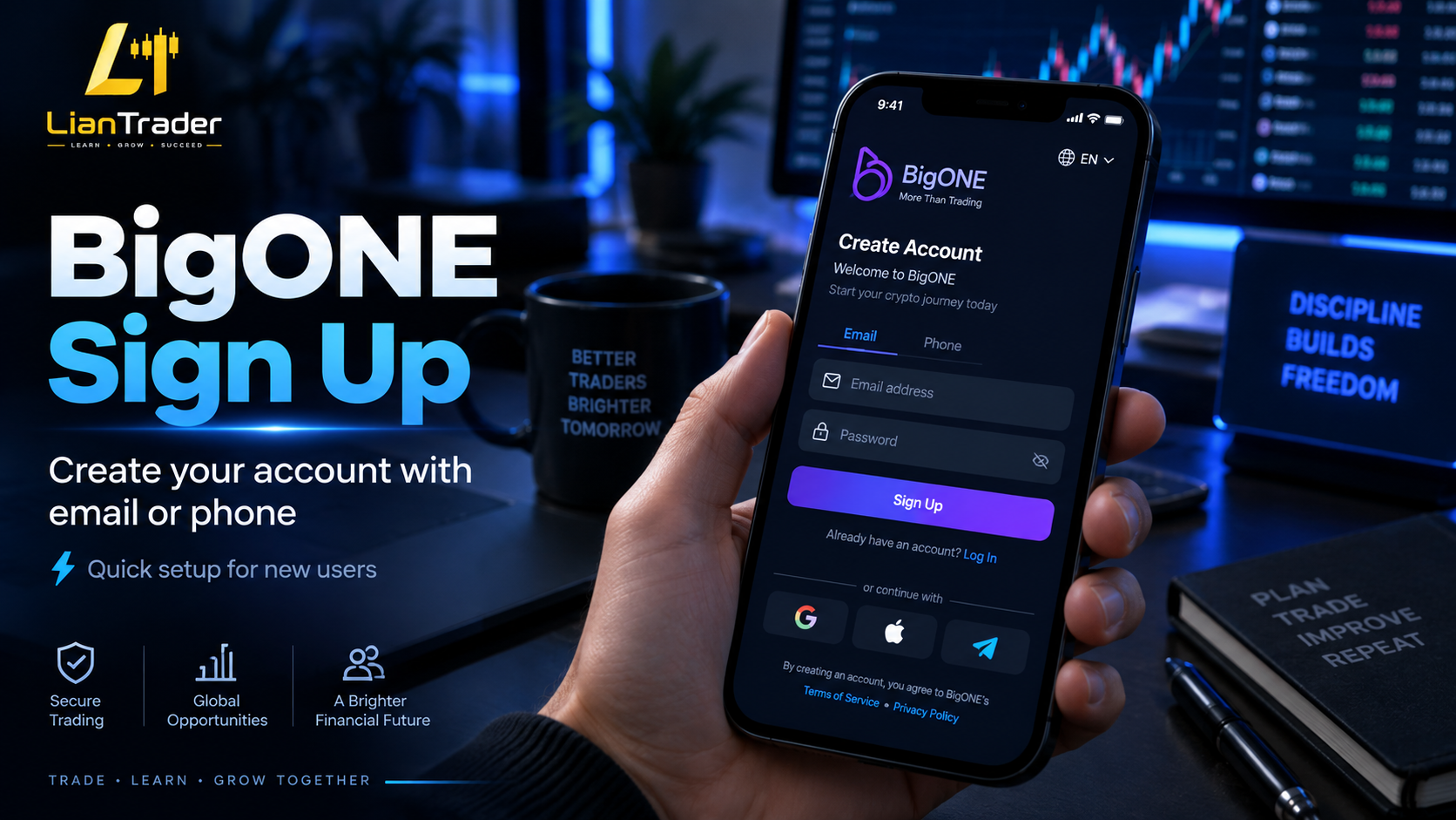 BigONE Sign Up and Download Guide Getting Started Without the Confusion
