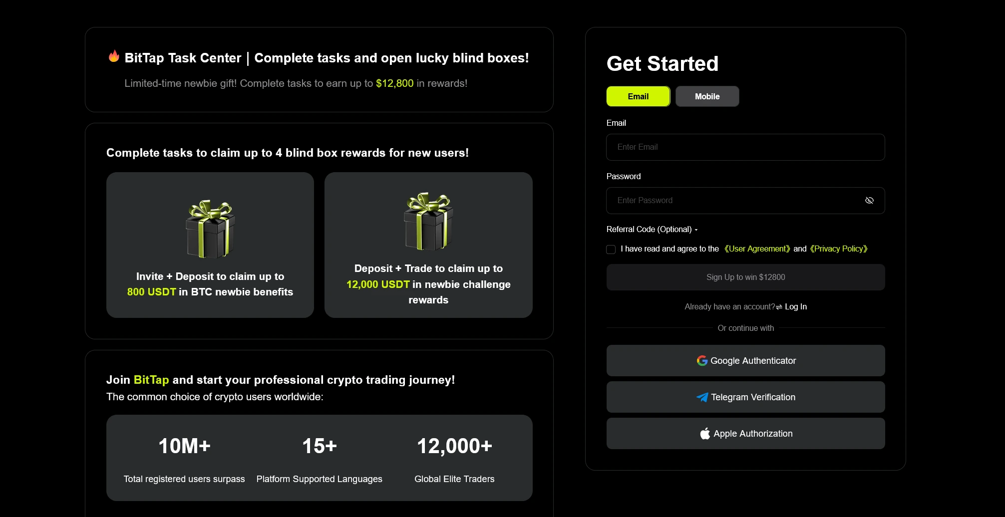 Bittap Register