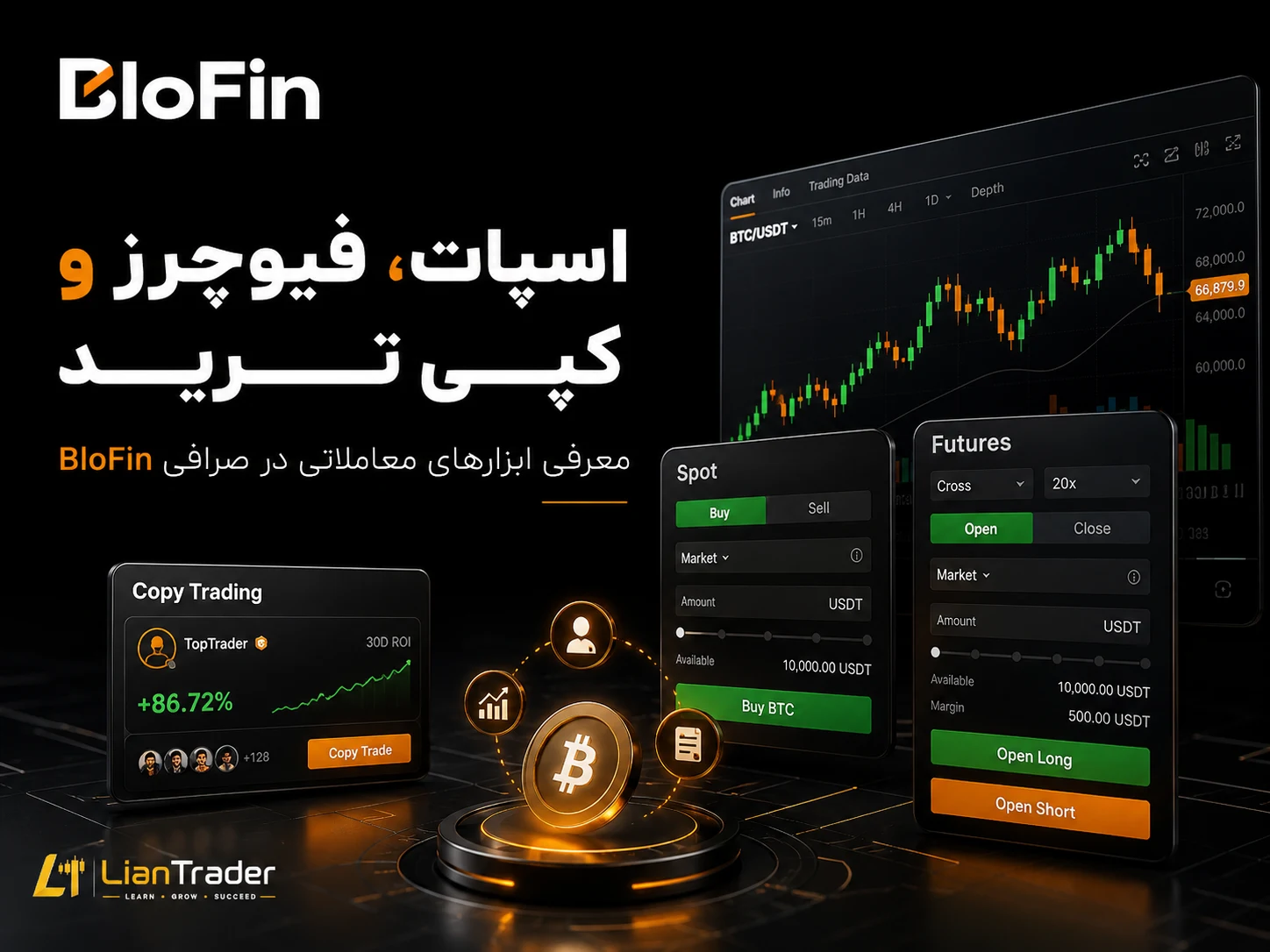 ترید در صرافی Blofin