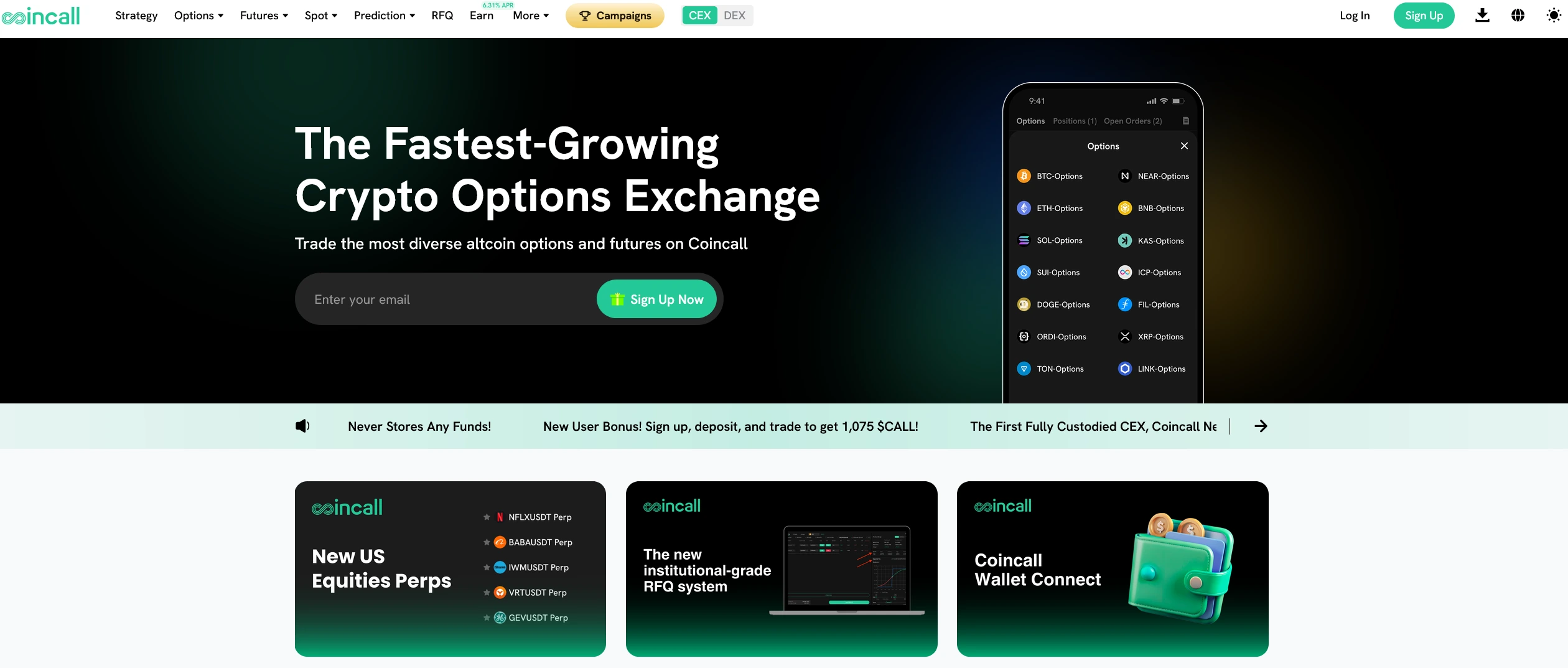 Coincall Exchange