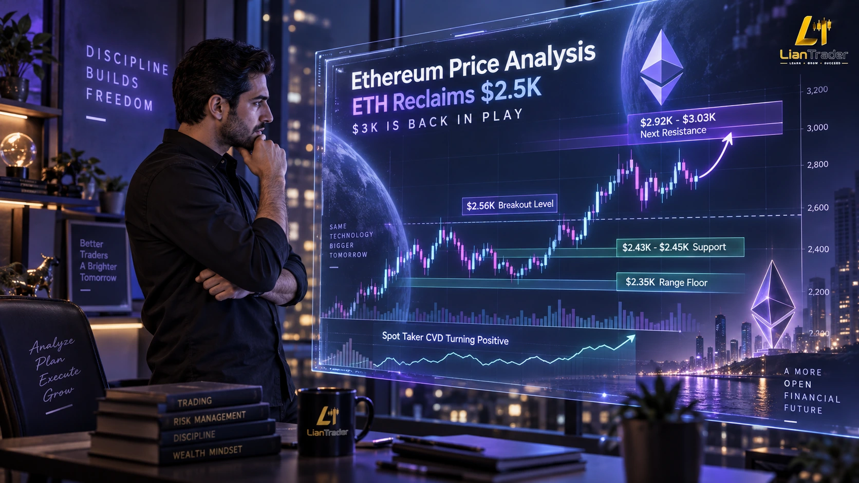 تحلیل اتریوم 23 شهریور آیا ETH دوباره به 3000 دلار می‌رسد؟