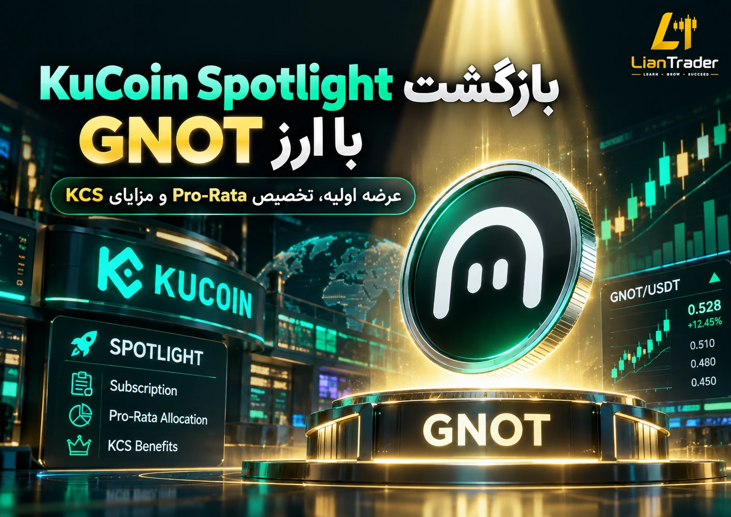 بازگشت کوکوین اسپات‌ لایت با عرضه اولیه ارز GNOT