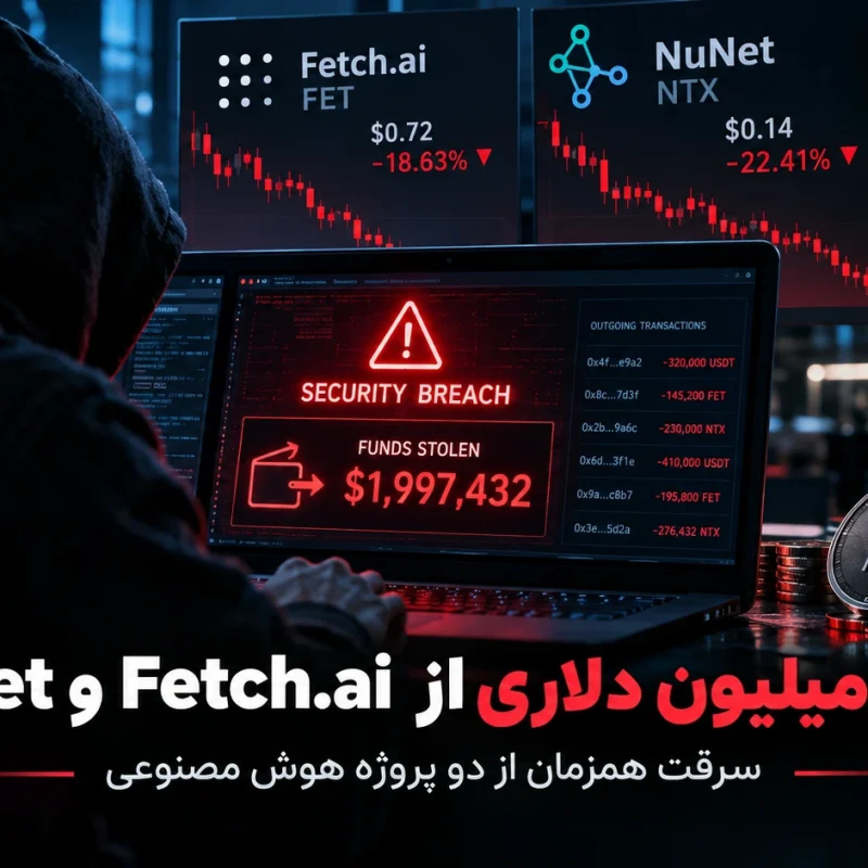 هکری نزدیک به ۲ میلیون دلار از Fetch ai و NuNet سرقت کرد