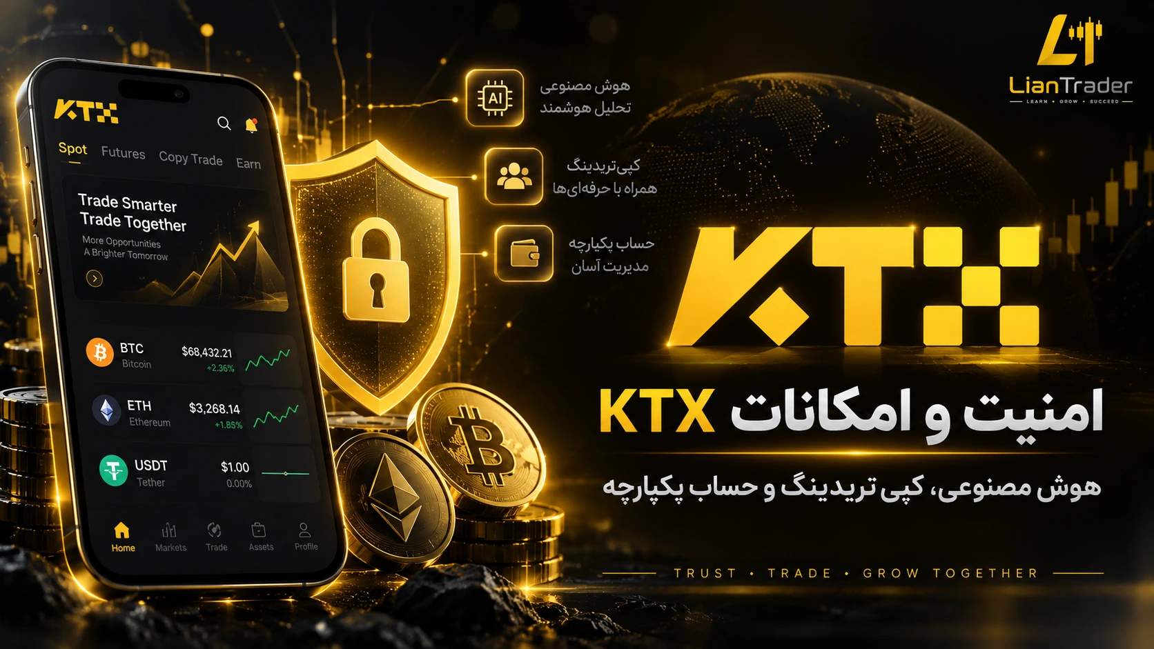 امکانات صرافی KTX