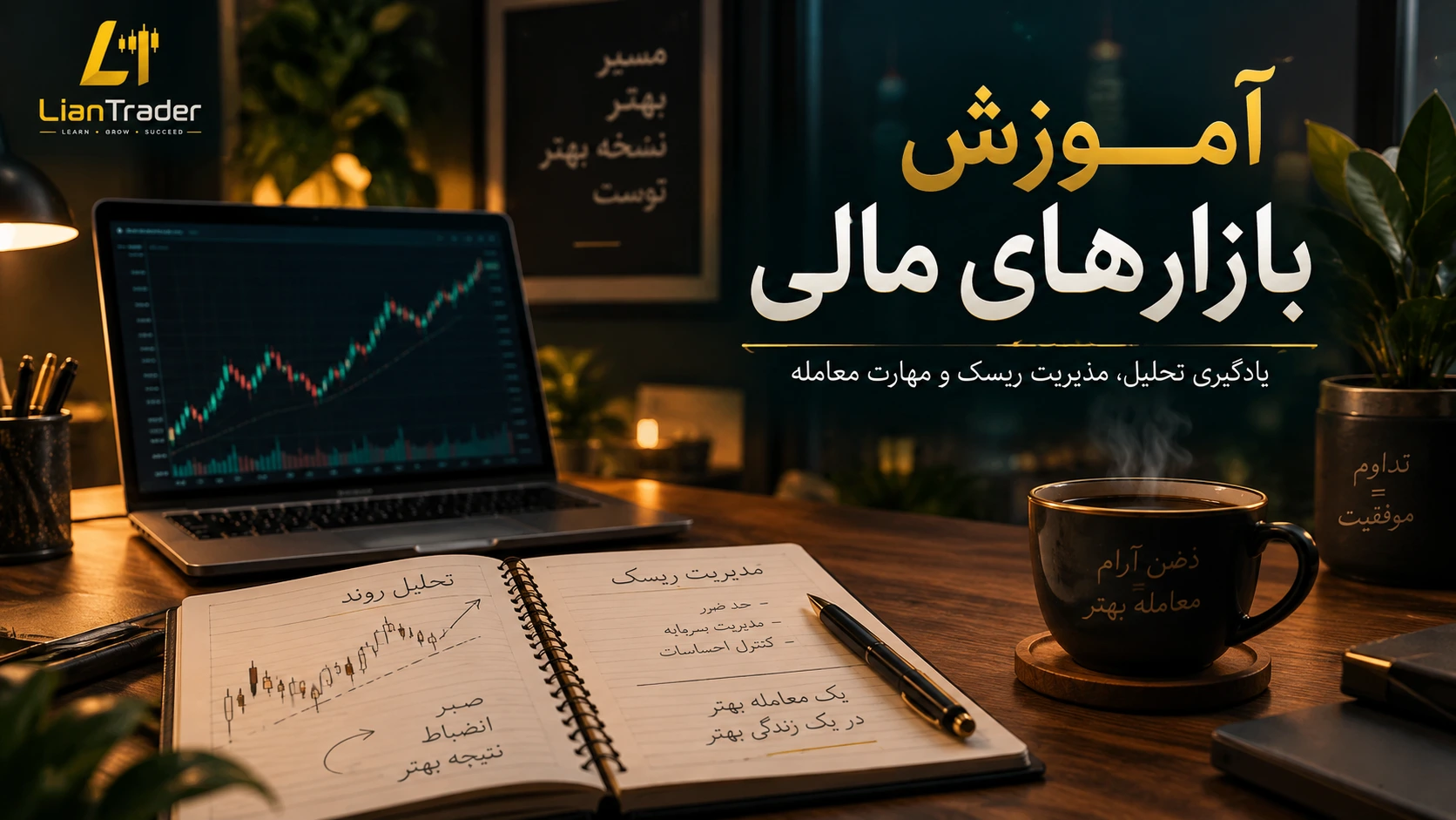 آموزش ترید و بازار مالی