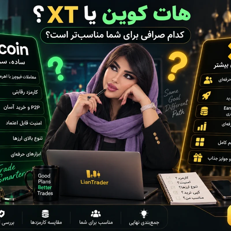 مقایسه صرافی ایکس تی XT و هات کوین Hotcoin